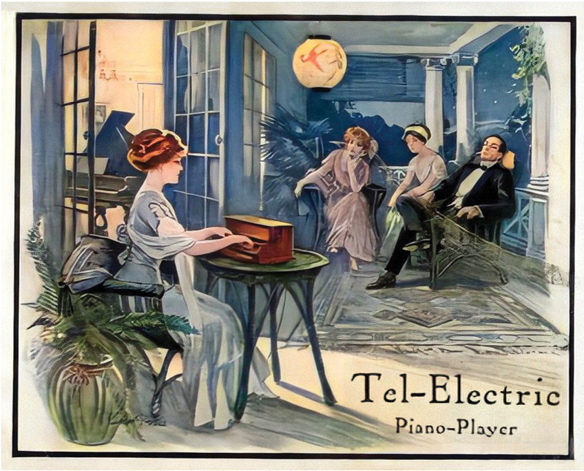Tel-Electric Piano-Player